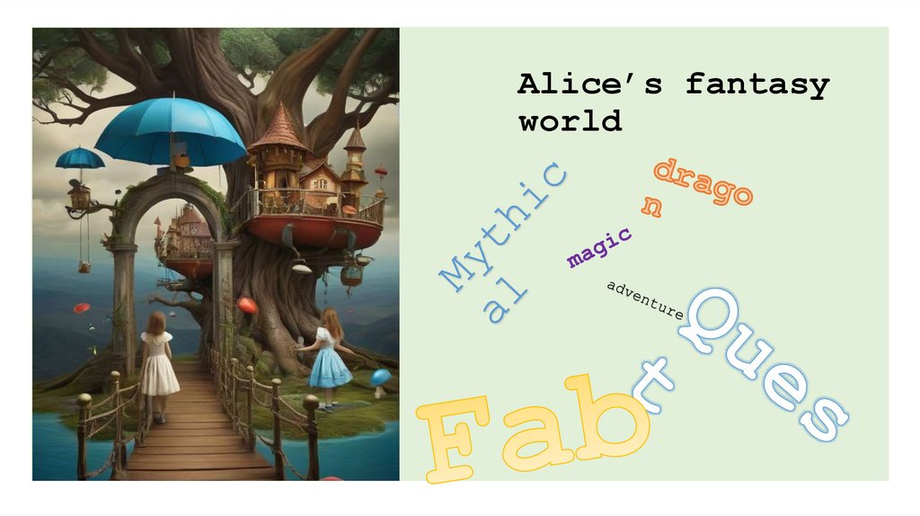 Alice’s fantasy world