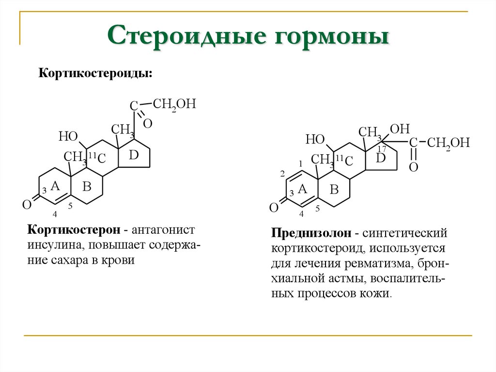 Стероидные гормоны