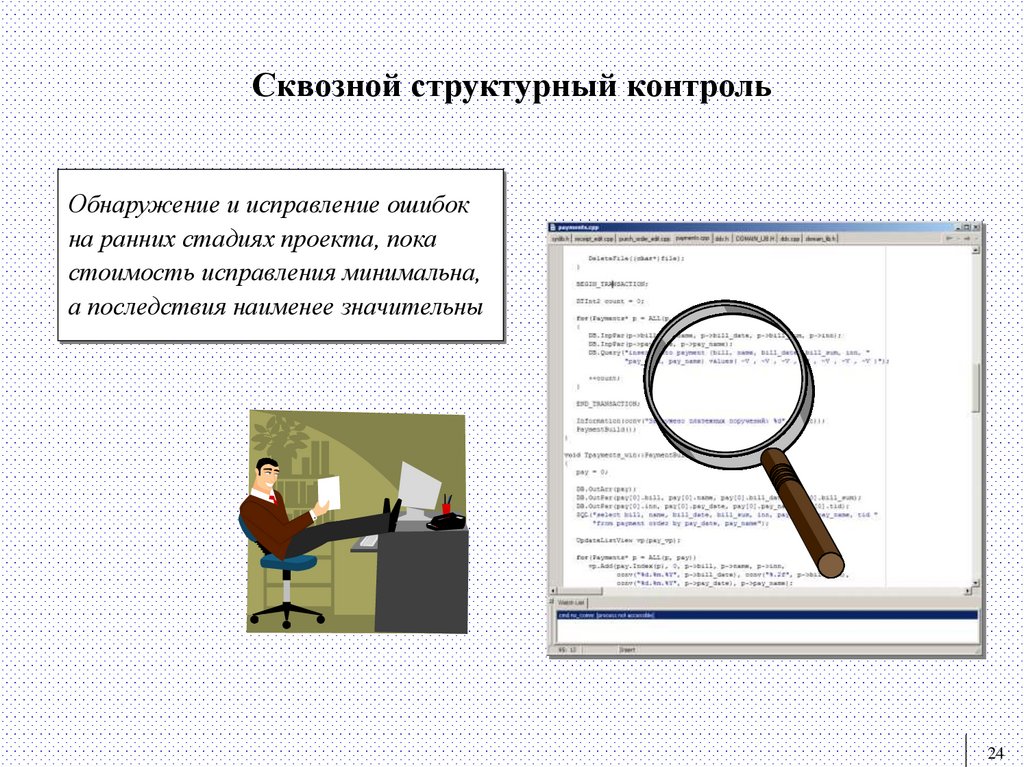 Сквозной структурный контроль