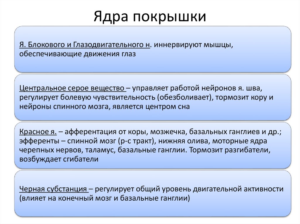 Ядра покрышки