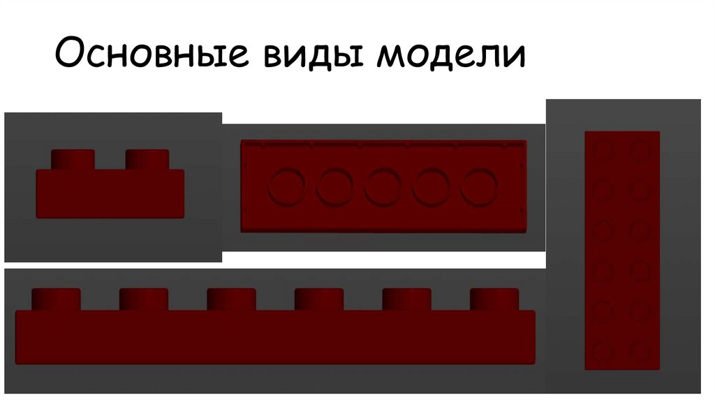 Основные виды модели