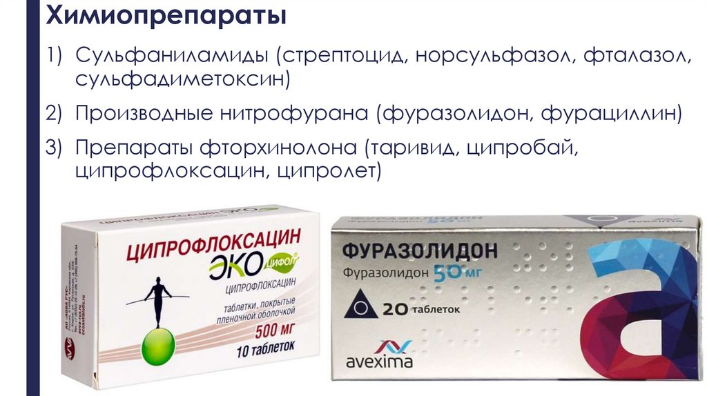 Химиопрепараты