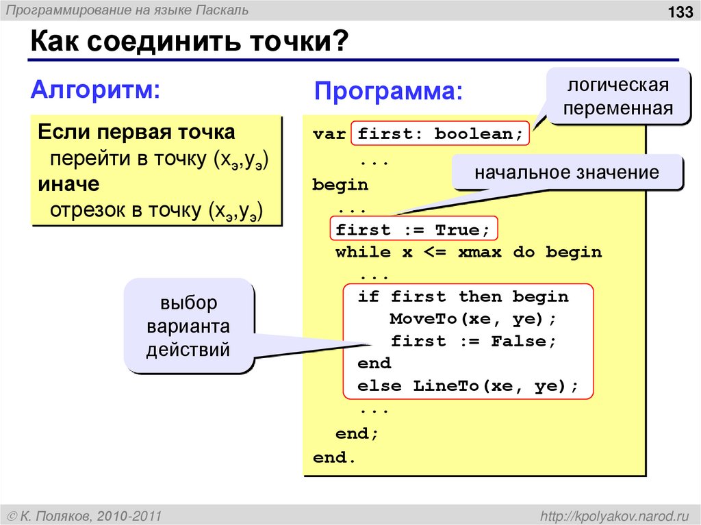 Как соединить точки?