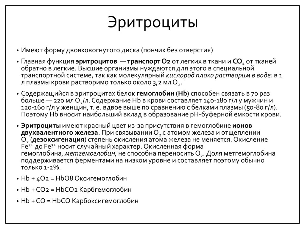 Эритроциты