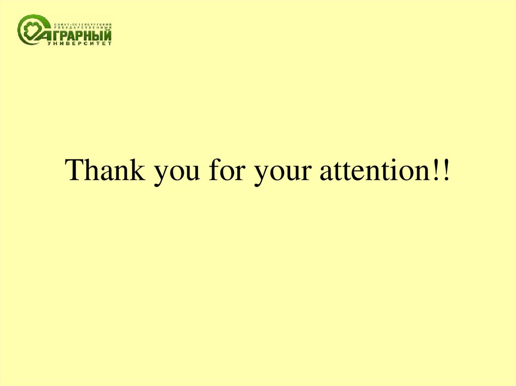Thank you for your attention!!