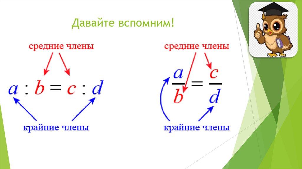 Давайте вспомним!