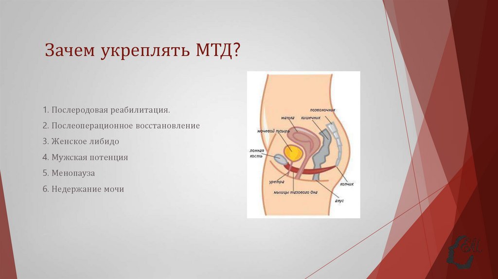 Зачем укреплять МТД?