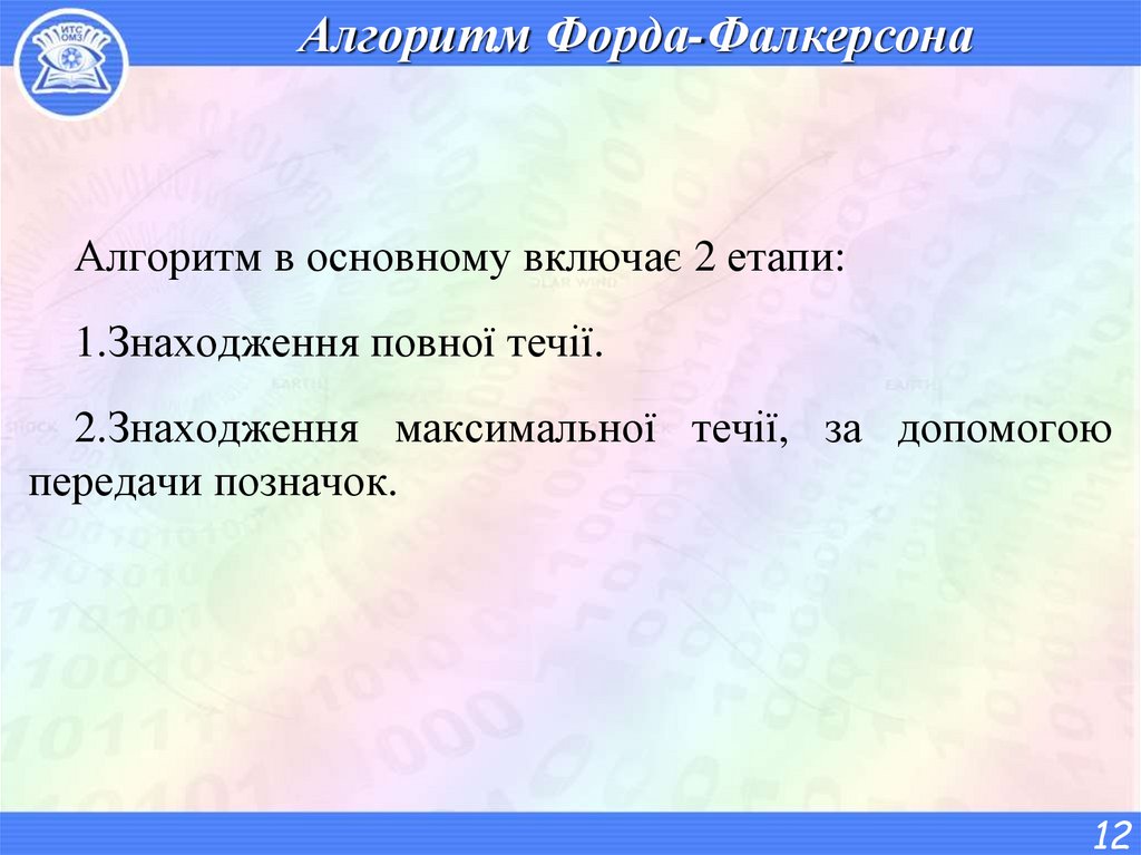 Алгоритм Форда-Фалкерсона