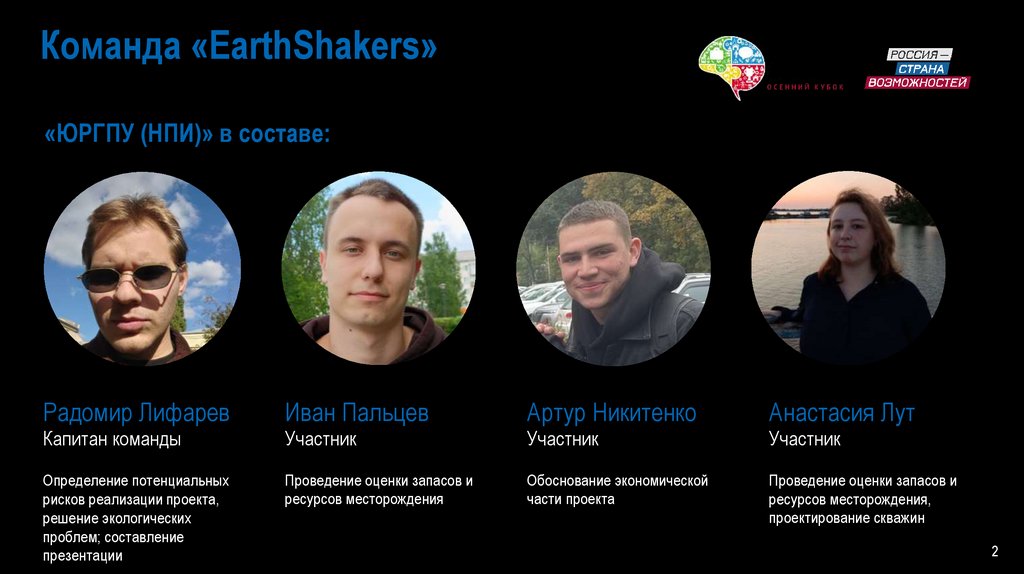 Команда «EarthShakers»