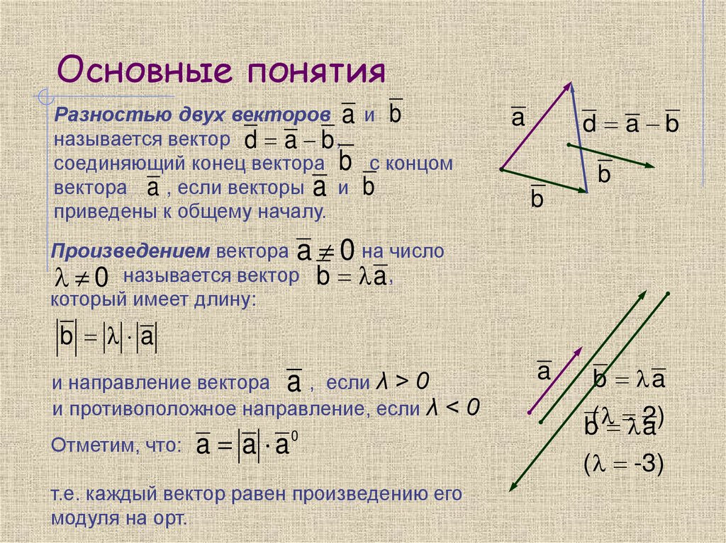 Основные понятия