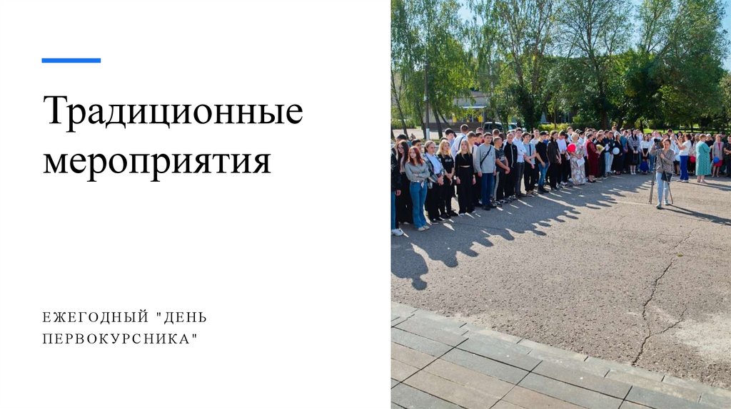 Традиционные мероприятия