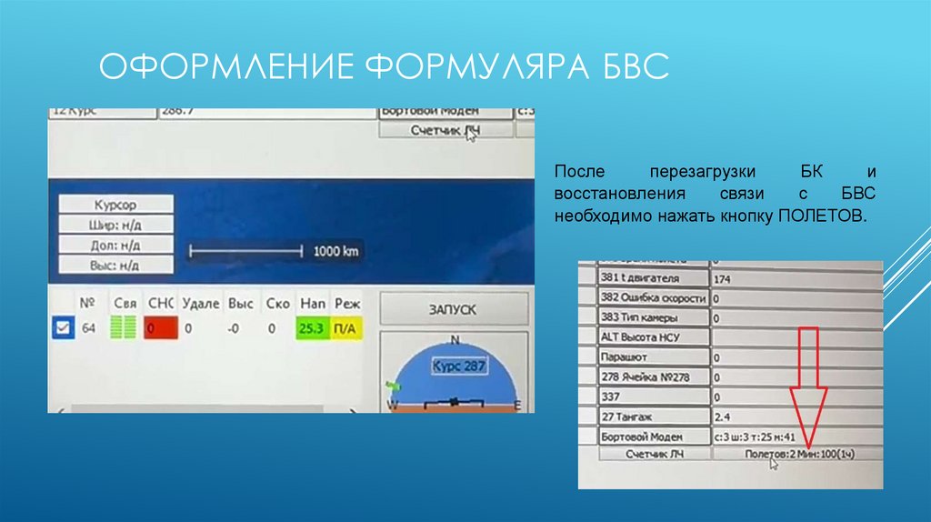 оформление формуляра БВС