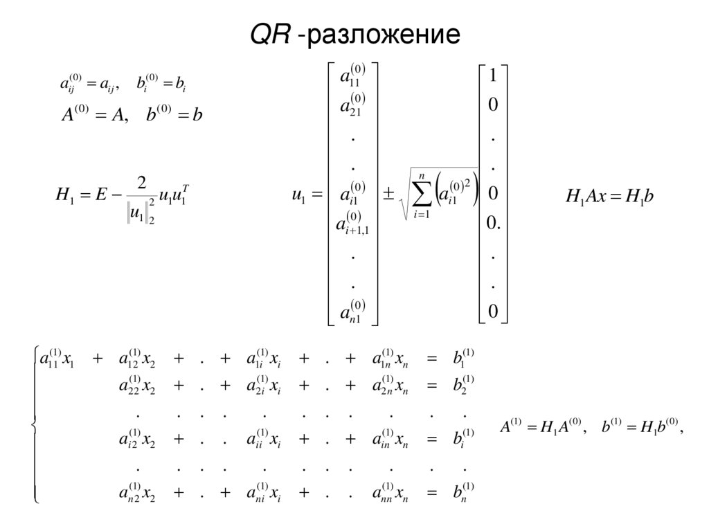 QR -разложение