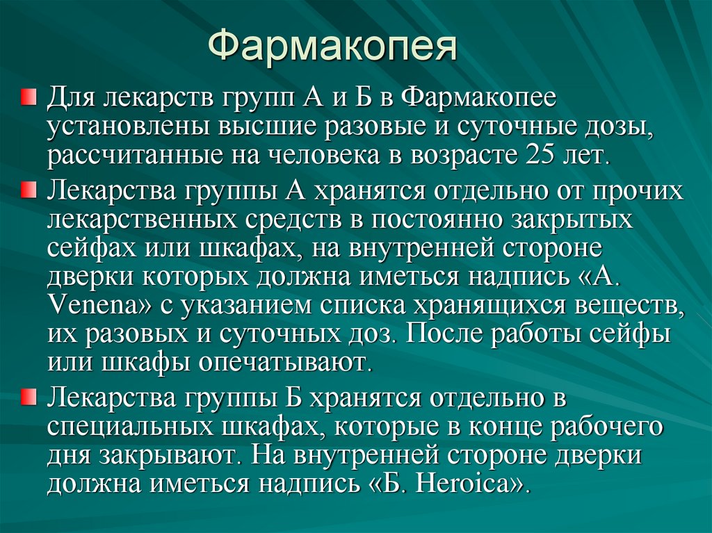 Фармакопея