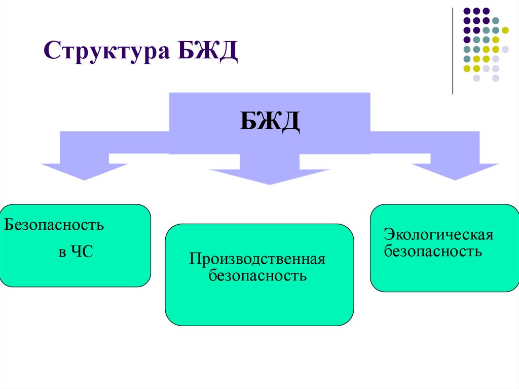 Структура БЖД