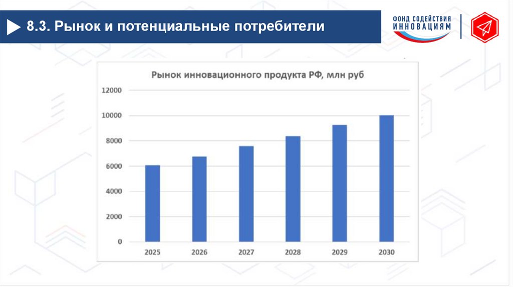 8.3. Рынок и потенциальные потребители
