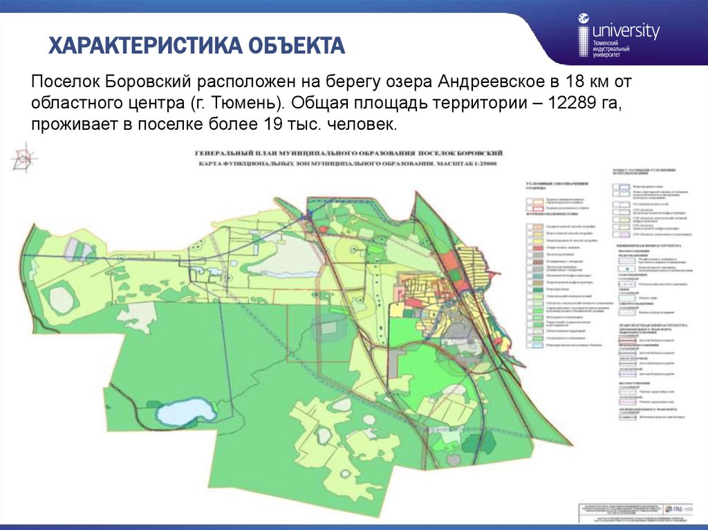 Характеристика объекта