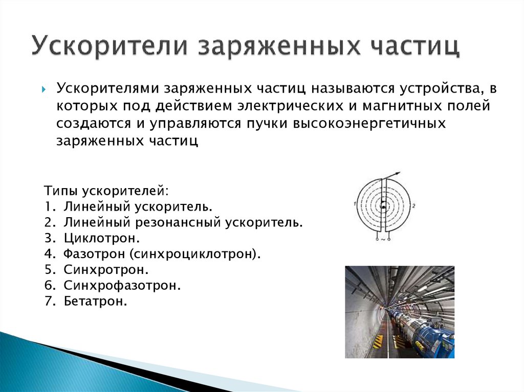 Ускорители заряженных частиц