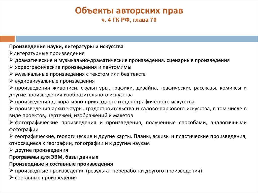 Авторские права