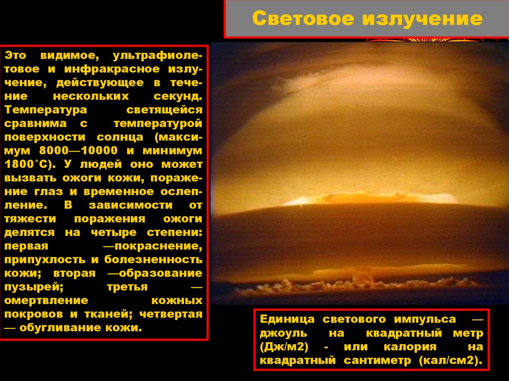 Световое излучение