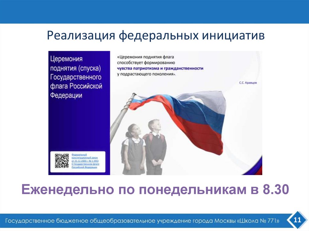 Реализация федеральных инициатив