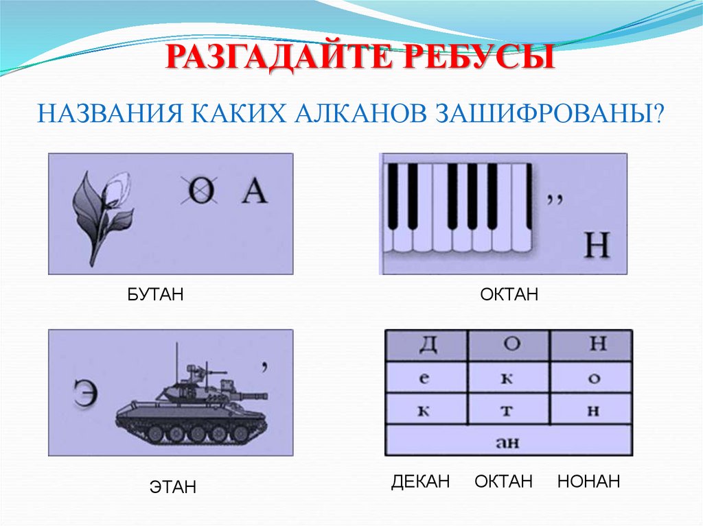 Разгадайте ребусы