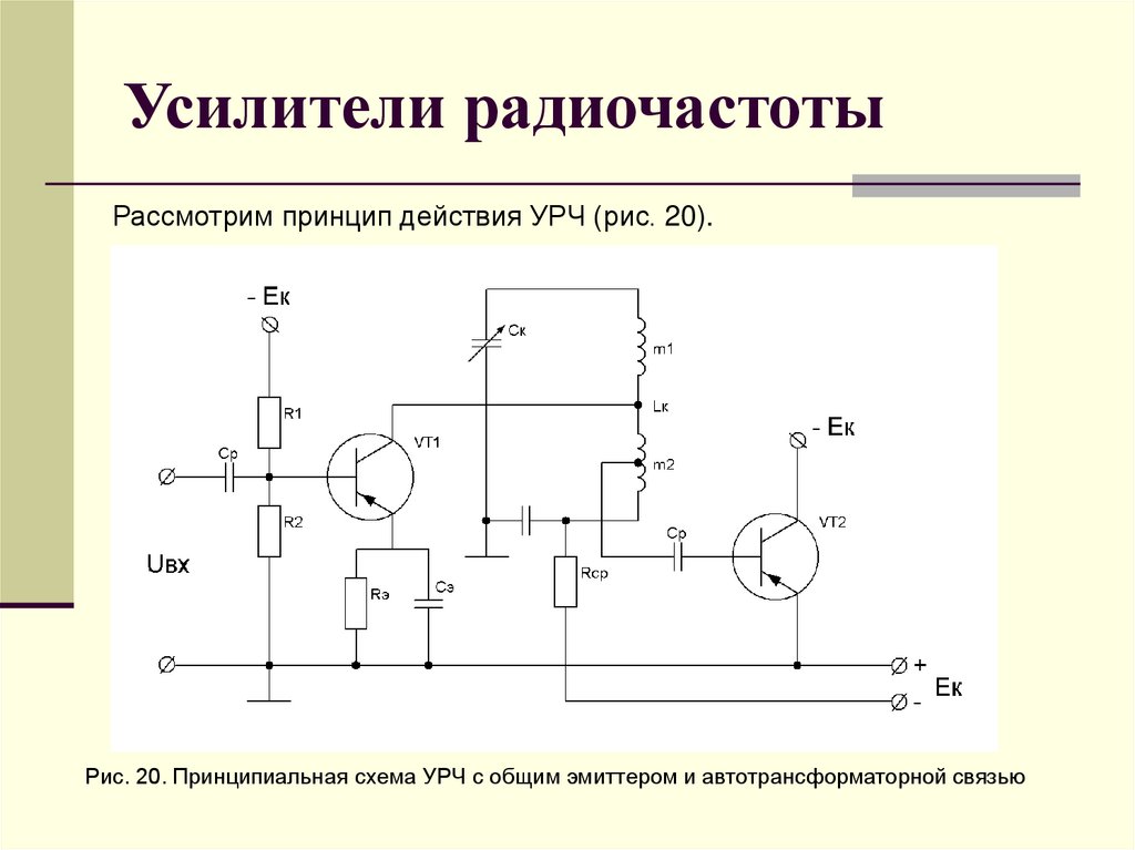 Усилители радиочастоты