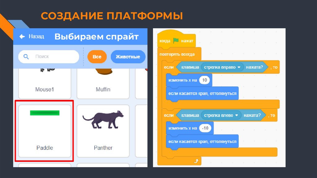 СОЗДАНИЕ ПЛАТФОРМЫ