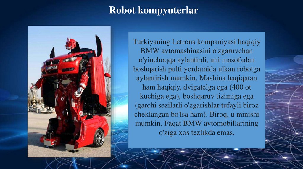 Robot kompyuterlar