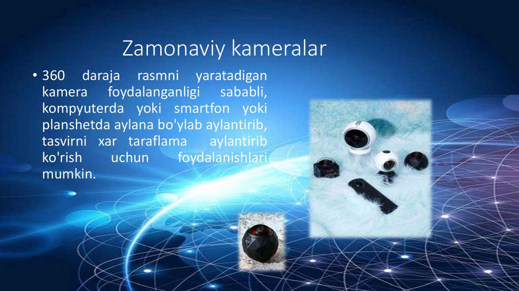 Zamonaviy kameralar
