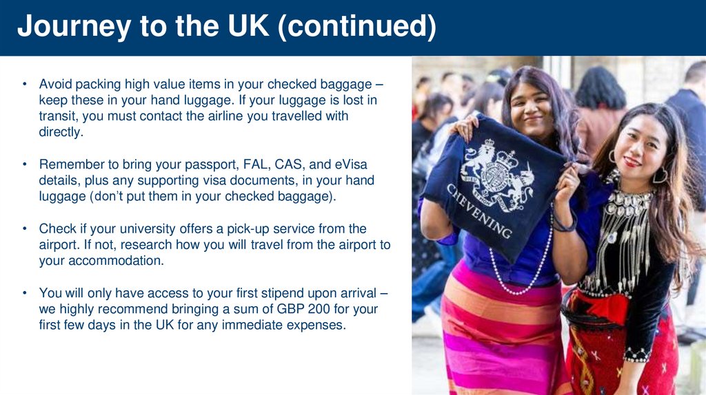 Journey to the UK (continued)