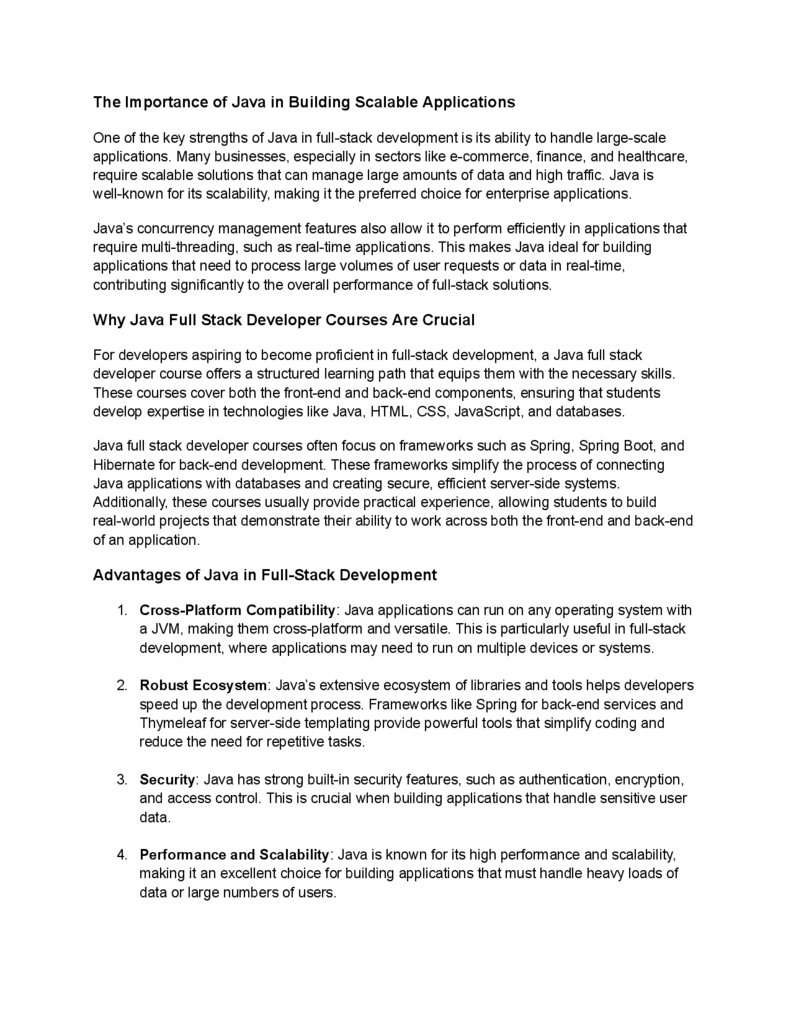 Full-Stack development and the utility of Java (2) (1) - презентация онлайн