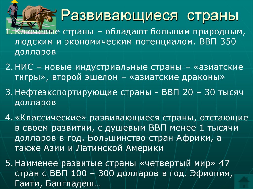 Развивающиеся страны