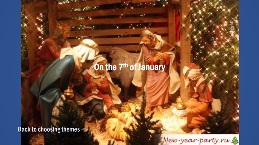 On the 7th of January