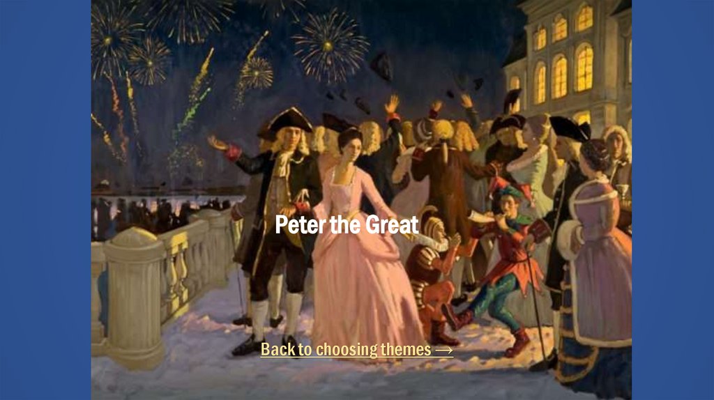 Peter the Great