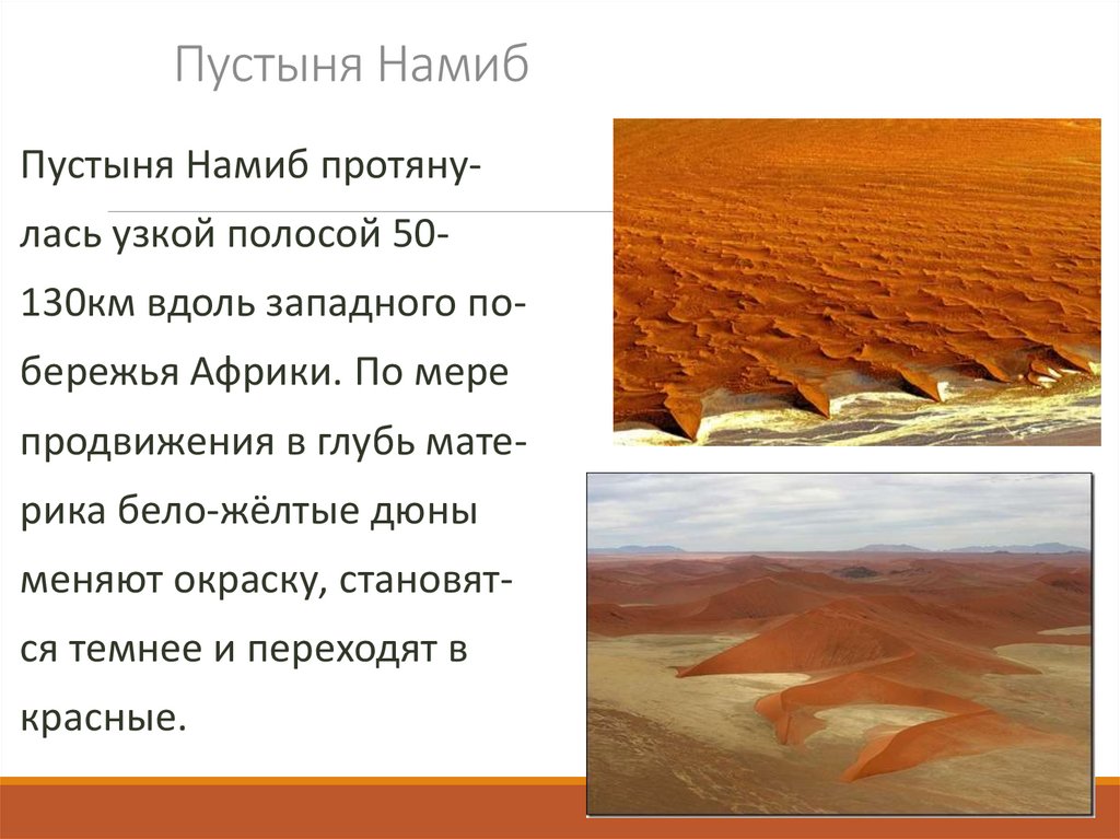 Пустыня Намиб