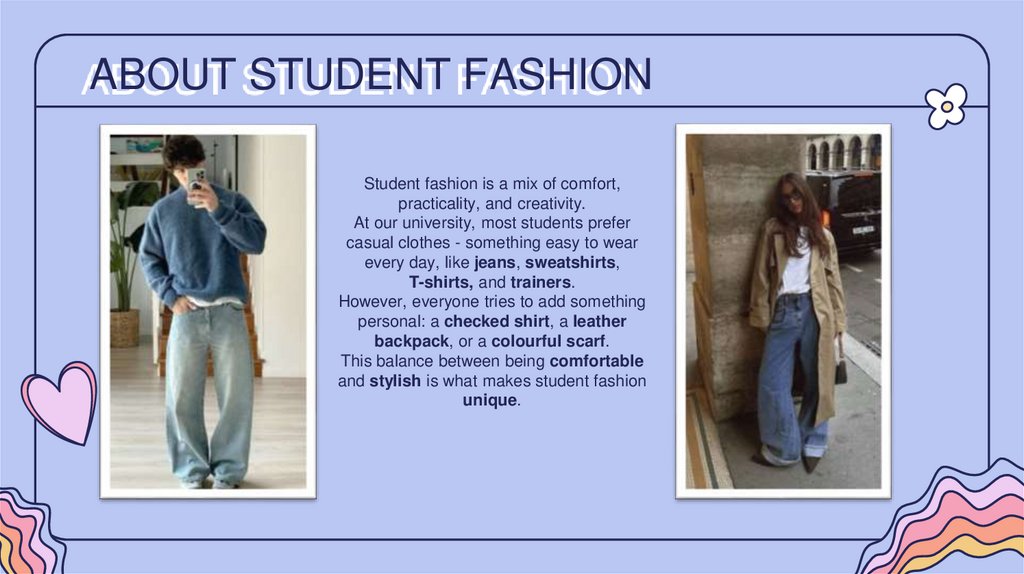 ABOUT STUDENT FASHION