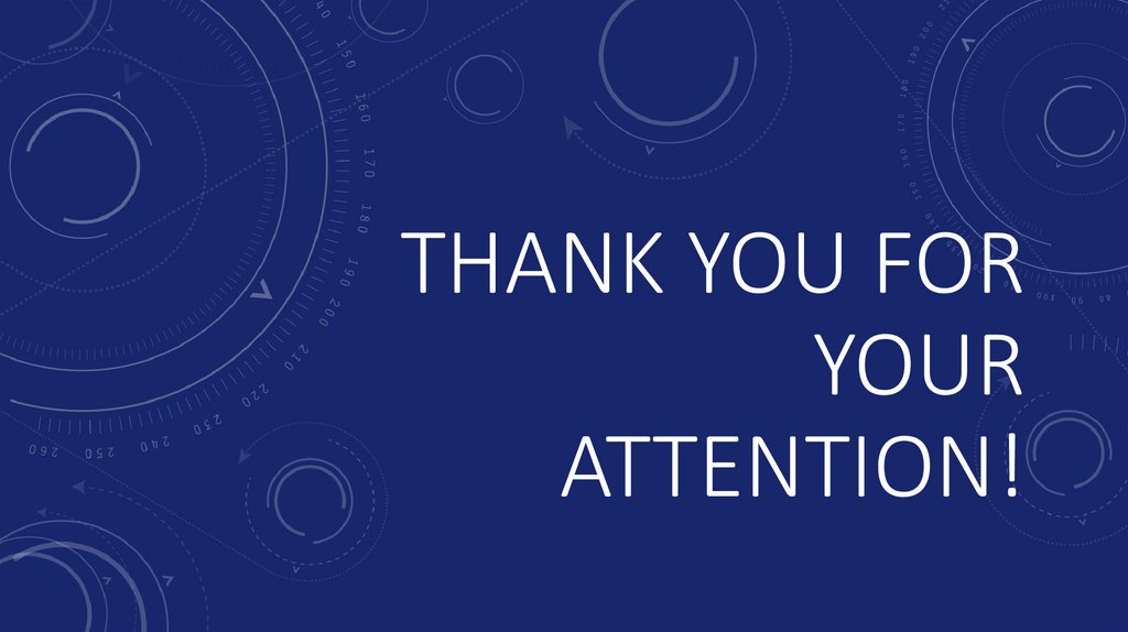 Thank you for your attention!