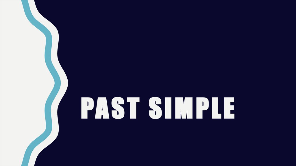 past simple