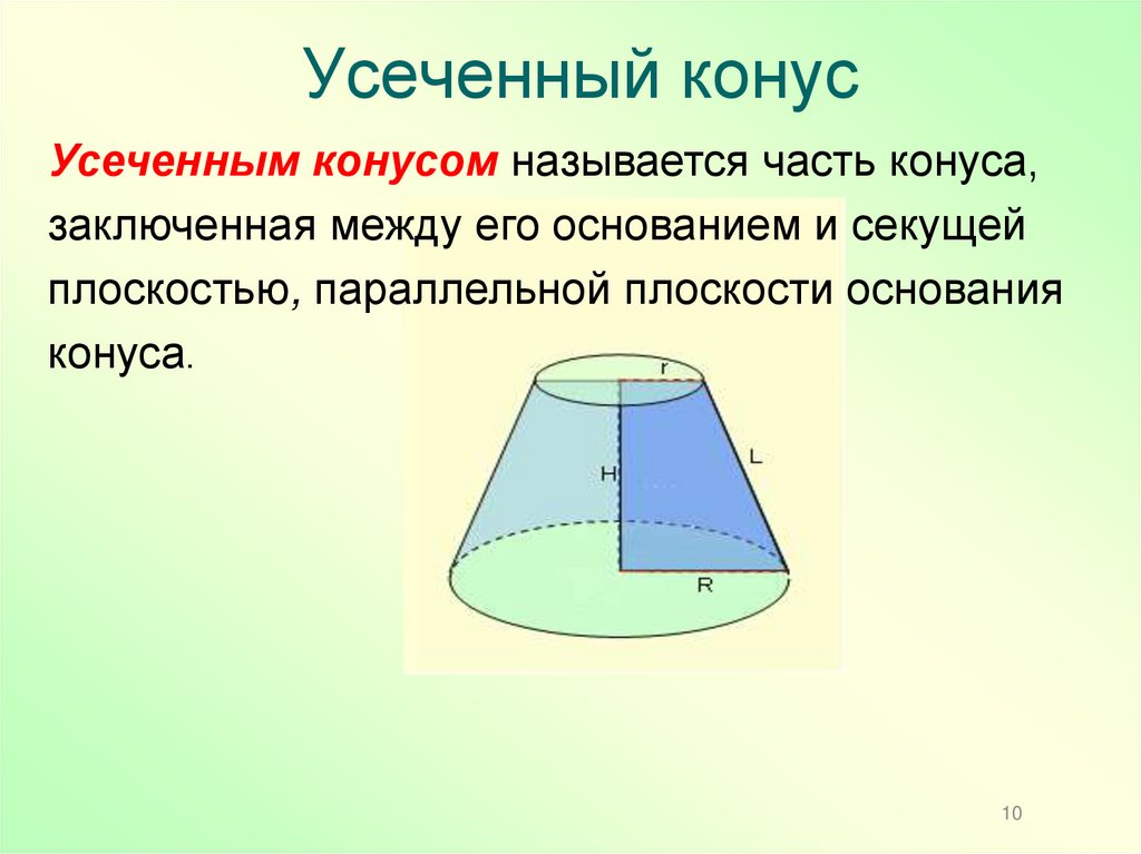 Усеченный конус