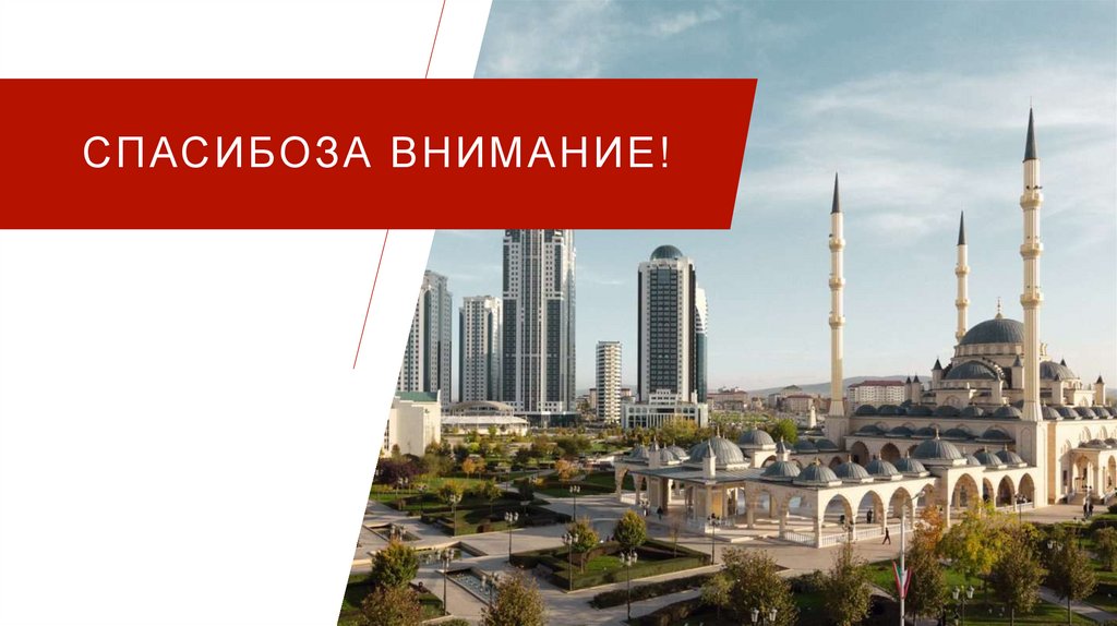 Спасибоза внимание!