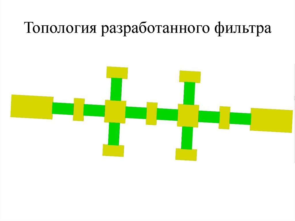 Топология разработанного фильтра