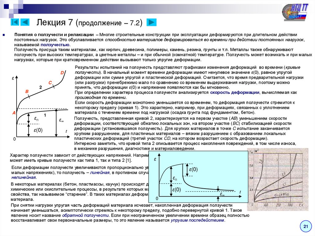 Лекция 7 (продолжение – 7.2)