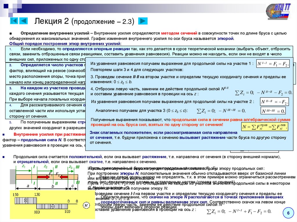 Лекция 2 (продолжение – 2.3)