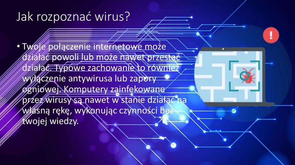 Jak rozpoznać wirus?