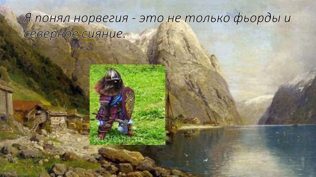 Я понял норвегия - это не только фьорды и северное сияние.