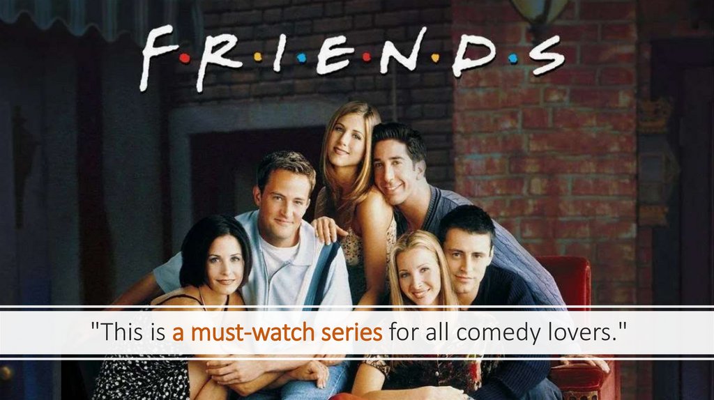 "This is a must-watch series for all comedy lovers."