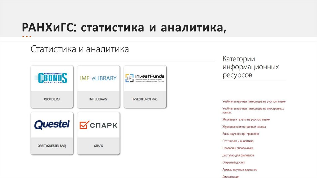 РАНХиГС: статистика и аналитика, lib.ranepa.ru