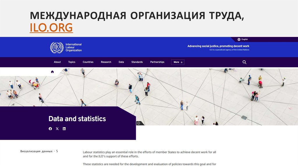 МЕЖДУНАРОДНАЯ ОРГАНИЗАЦИЯ ТРУДА, ILO.ORG