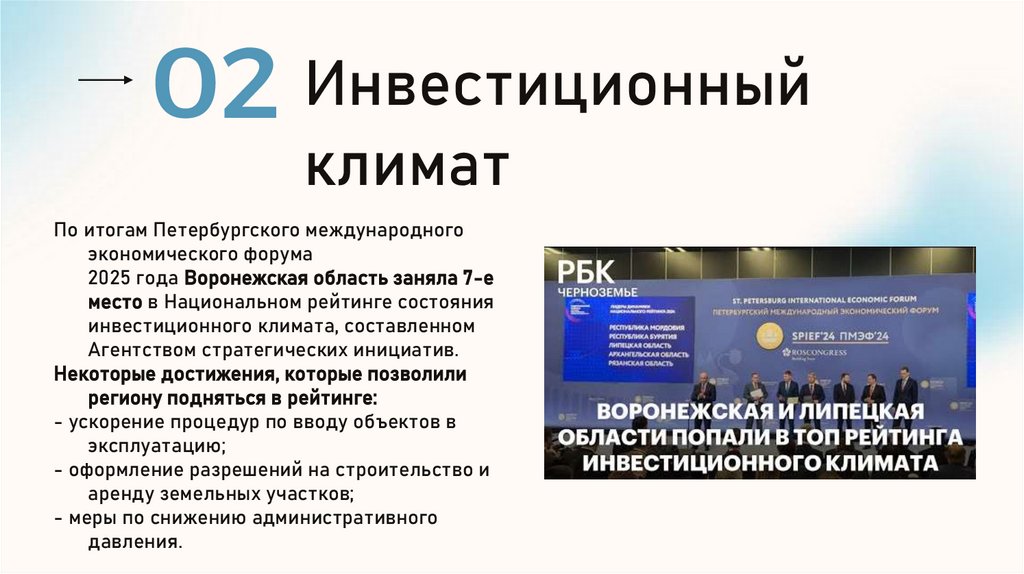 Инвестиционный климат